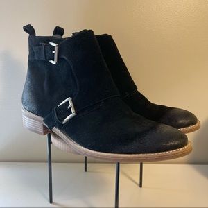 Michael Kors distressed style booties